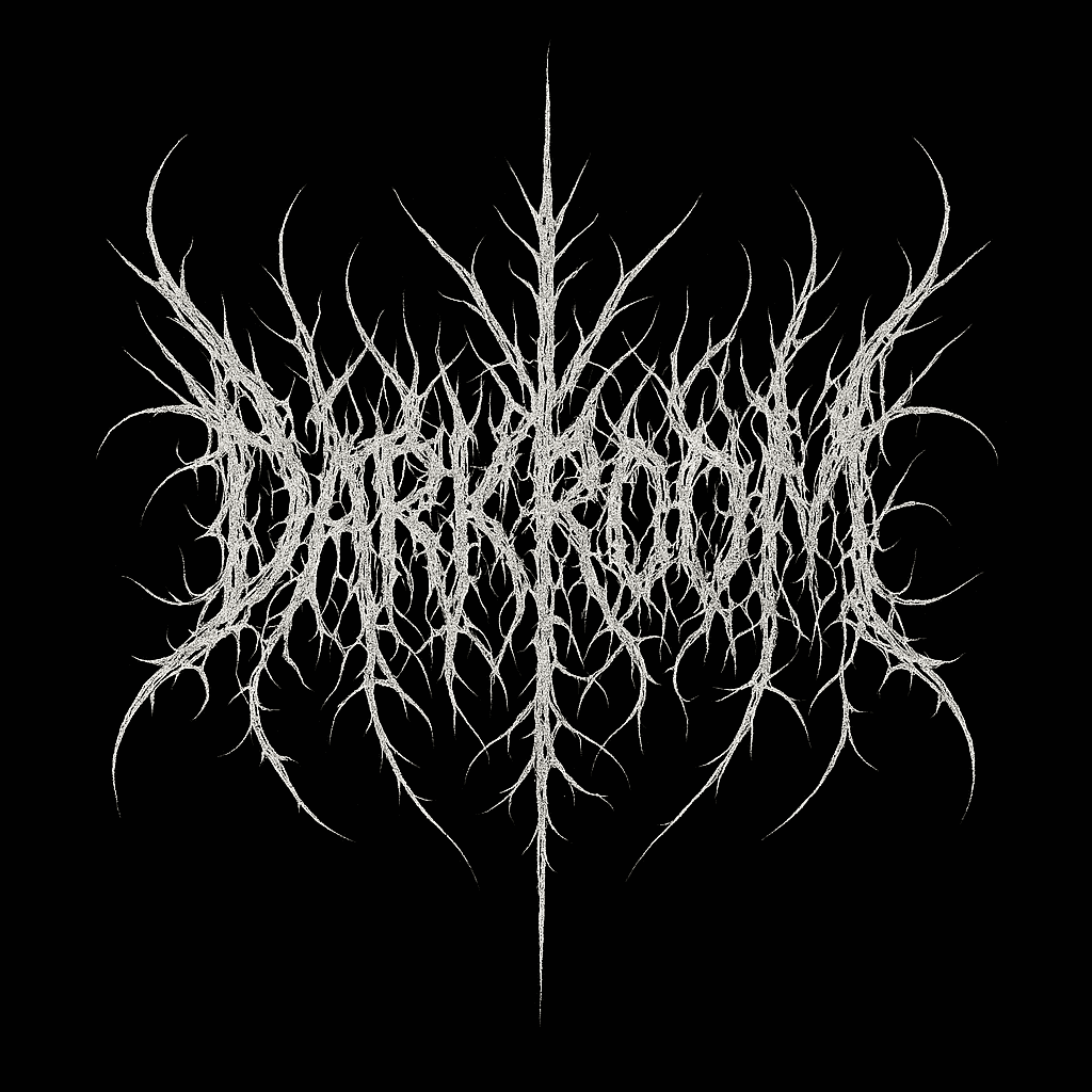 darkroom logo death metal